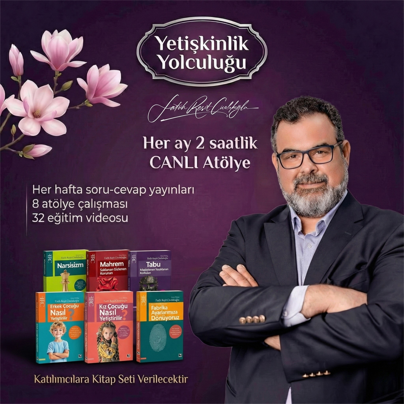 Fatih Hoca ile Yetişkinlik Yolculuğu Eğitim + Kitap Seti