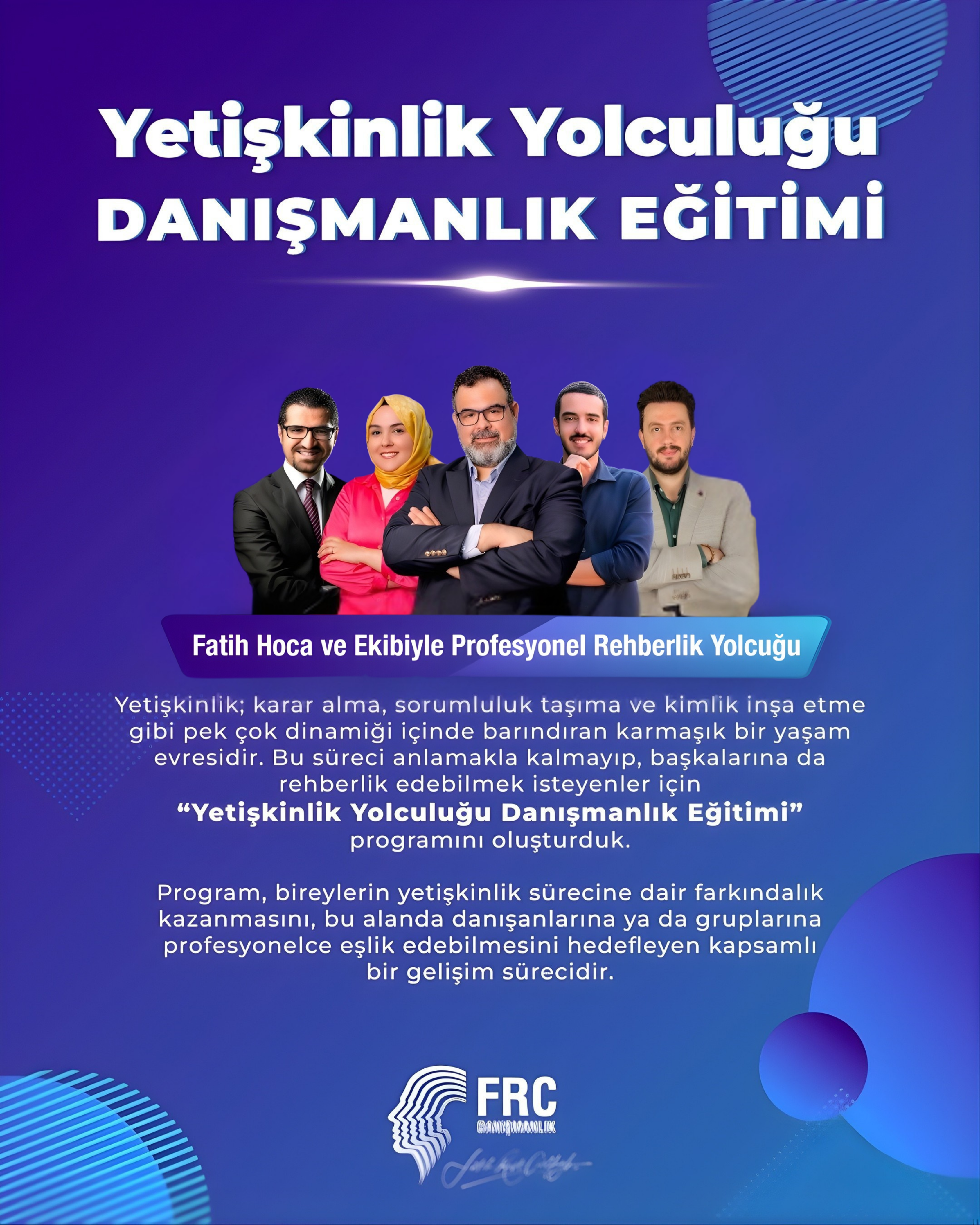 Yetişkinlik Yolculuğu Danışmanlık Eğitimi